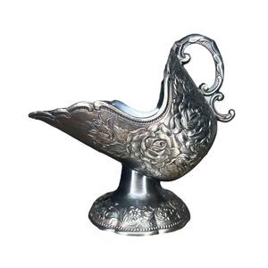 Vintage Japan Silver Plated Sugar Scuttle Scoop